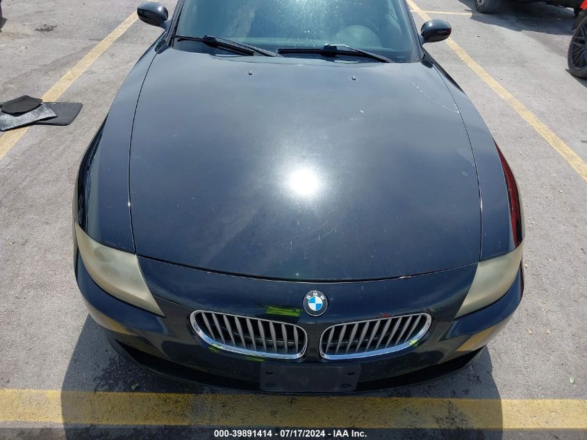 2006 BMW Z4 3.0Si VIN: 4USBU53556LW92100 Lot: 39891414