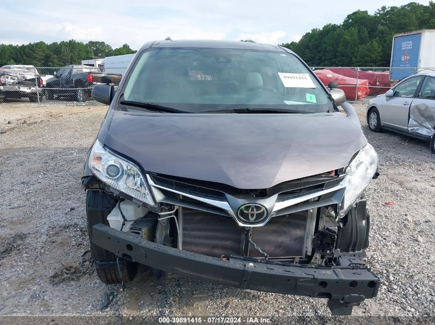 2018 Toyota Sienna Xle 8 Passenger VIN: 5TDYZ3DC1JS919714 Lot: 39891415