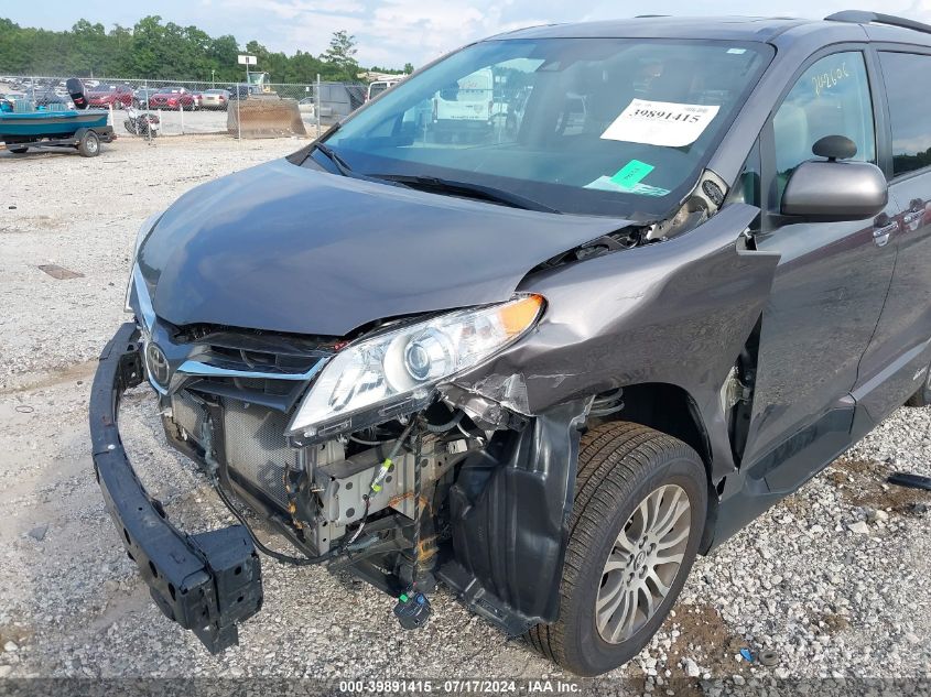 2018 Toyota Sienna Xle 8 Passenger VIN: 5TDYZ3DC1JS919714 Lot: 39891415