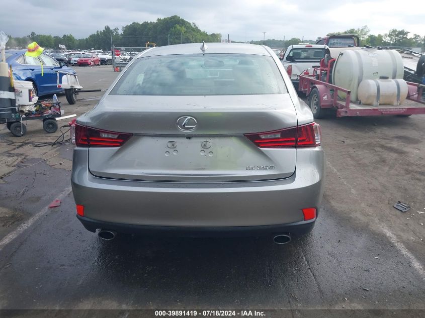 2014 Lexus Is 250 VIN: JTHBF1D25E5007396 Lot: 39891419