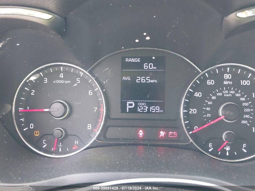 2015 Kia Forte Lx VIN: KNAFK4A65F5304612 Lot: 39891428