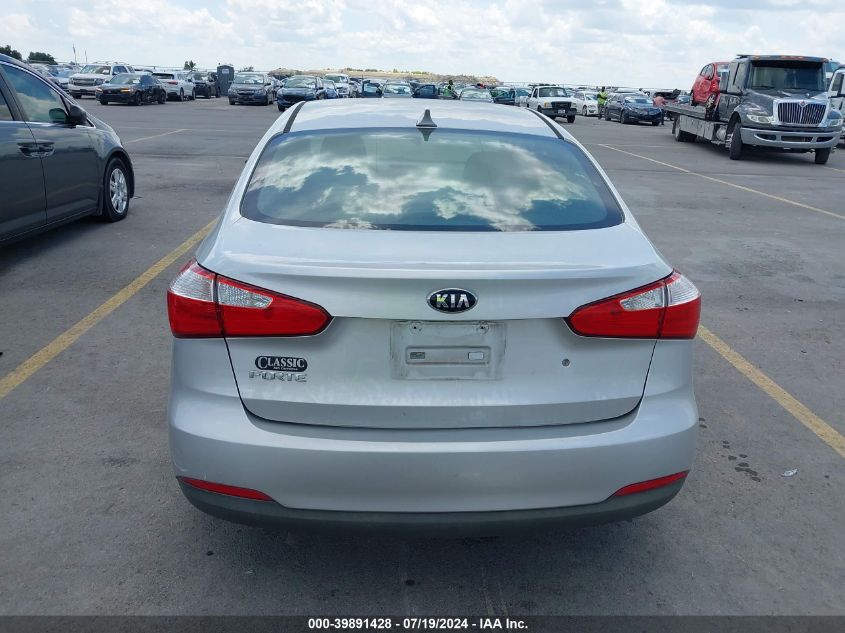 2015 Kia Forte Lx VIN: KNAFK4A65F5304612 Lot: 39891428
