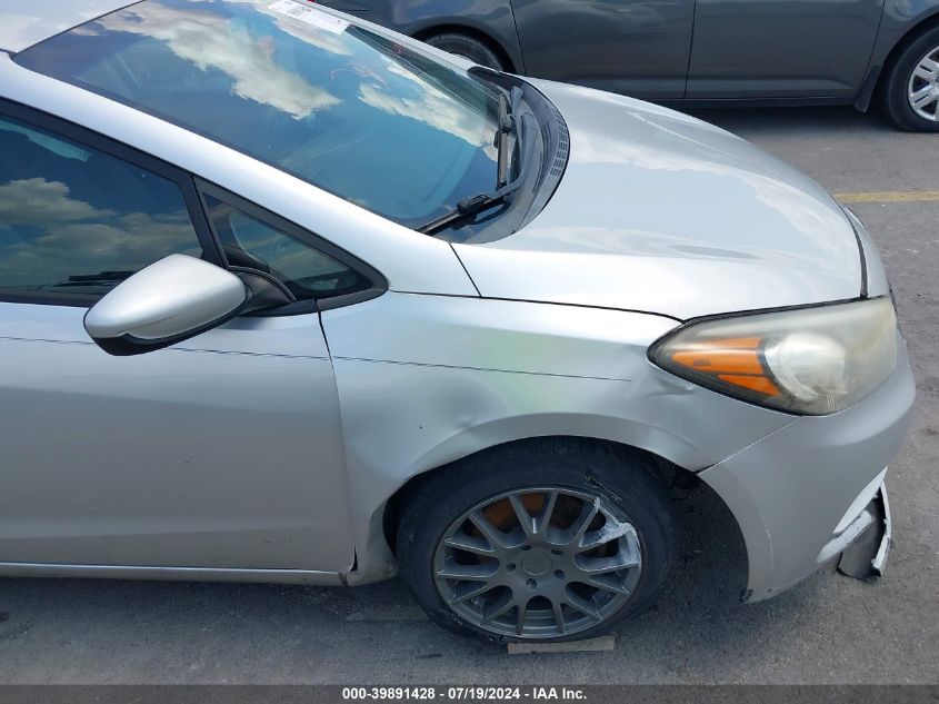 2015 Kia Forte Lx VIN: KNAFK4A65F5304612 Lot: 39891428