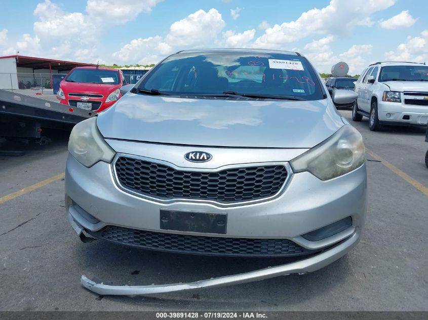 2015 Kia Forte Lx VIN: KNAFK4A65F5304612 Lot: 39891428