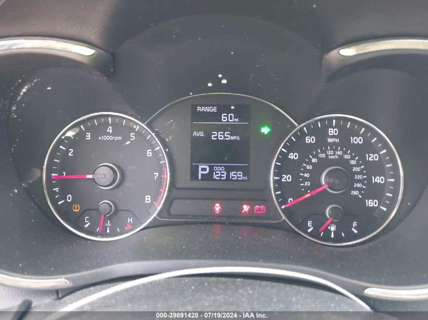 2015 Kia Forte Lx VIN: KNAFK4A65F5304612 Lot: 39891428