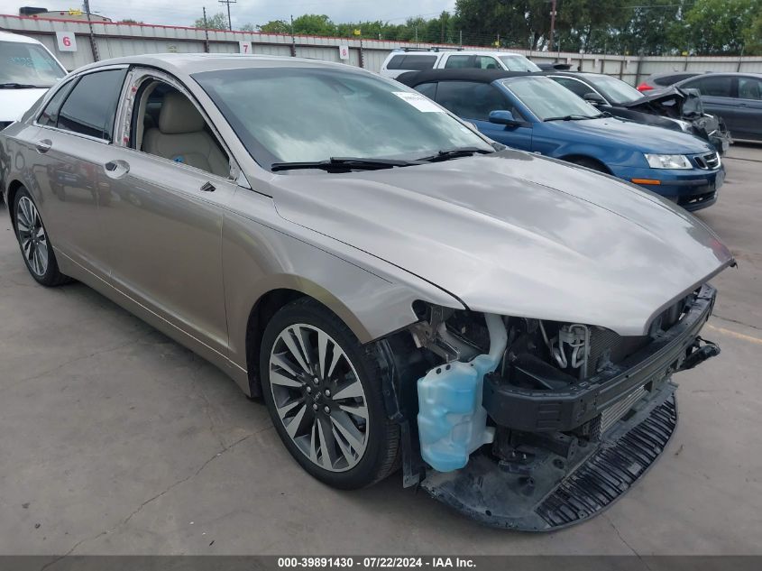 2019 Lincoln Mkz Reserve Ii VIN: 3LN6L5E99KR614534 Lot: 39891430