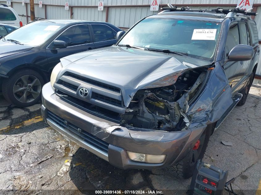 2004 Toyota 4Runner Limited VIN: JTEBU17R940039498 Lot: 39891436