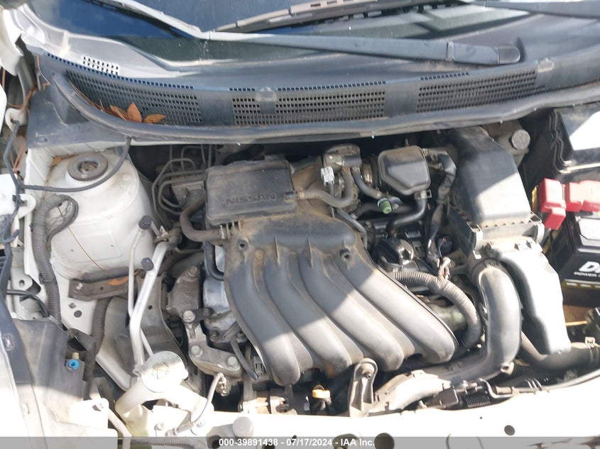 2012 Nissan Versa 1.6 Sv VIN: 3N1CN7AP2CL853836 Lot: 39891438