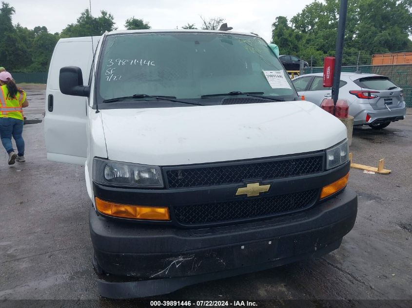 2019 Chevrolet Express 2500 Work Van VIN: 1GCWGAFG3K1358092 Lot: 39891446