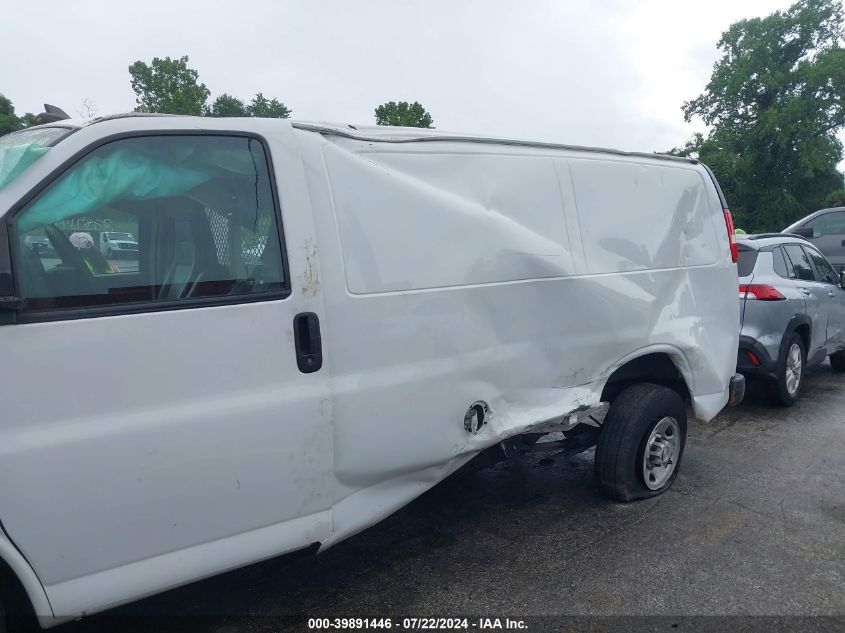 2019 Chevrolet Express 2500 Work Van VIN: 1GCWGAFG3K1358092 Lot: 39891446