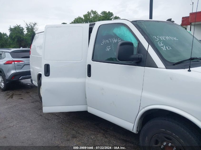 2019 Chevrolet Express 2500 Work Van VIN: 1GCWGAFG3K1358092 Lot: 39891446