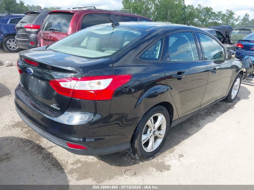 2014 Ford Focus Se VIN: 1FADP3F27EL245252 Lot: 39891465