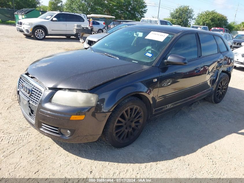 2007 Audi A3 2.0 Premium VIN: WAUNF78P17A133849 Lot: 39891484