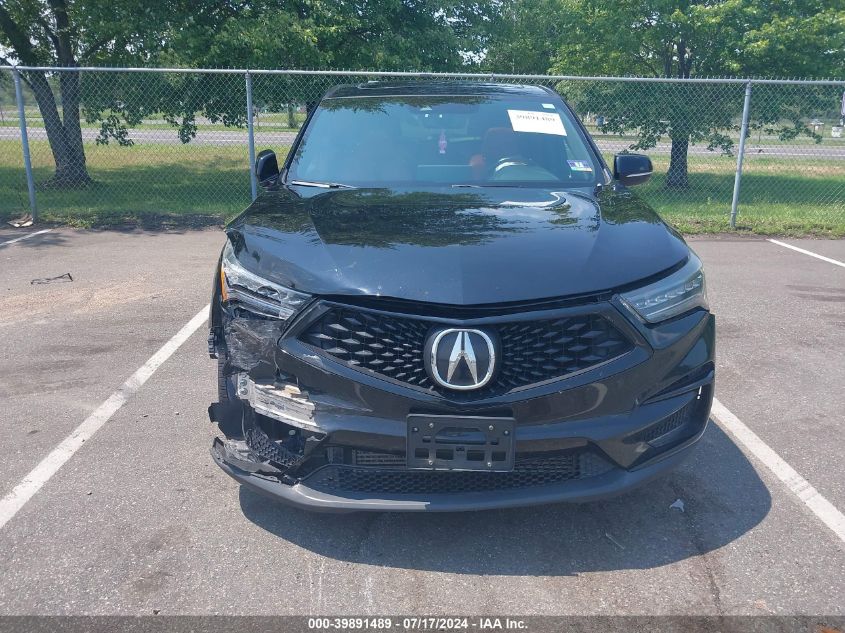 2019 Acura Rdx A-Spec Package VIN: 5J8TC2H61KL035822 Lot: 39891489