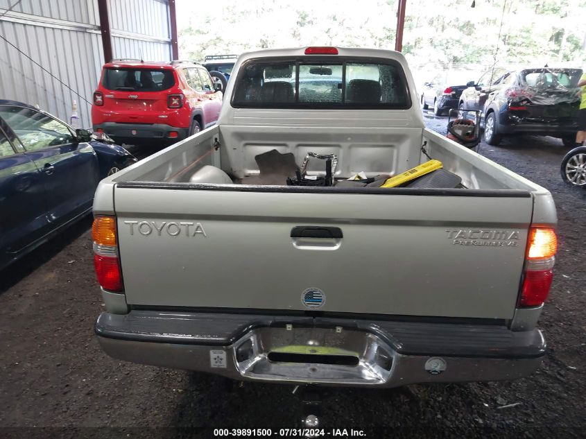 2002 Toyota Tacoma Prerunner V6 VIN: 5TESN92N12Z048634 Lot: 39891500