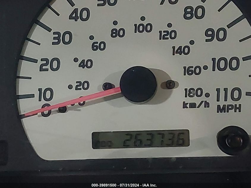 2002 Toyota Tacoma Prerunner V6 VIN: 5TESN92N12Z048634 Lot: 39891500