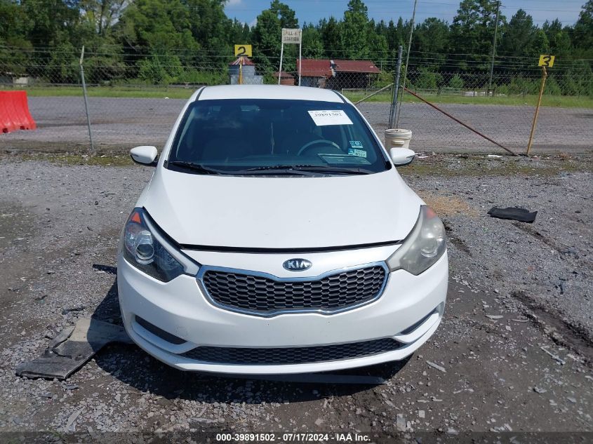 2016 Kia Forte Lx VIN: KNAFX4A69G5553319 Lot: 39891502
