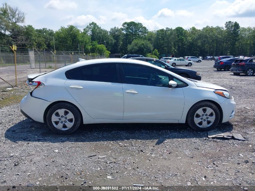 2016 Kia Forte Lx VIN: KNAFX4A69G5553319 Lot: 39891502
