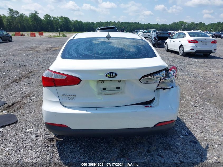2016 Kia Forte Lx VIN: KNAFX4A69G5553319 Lot: 39891502