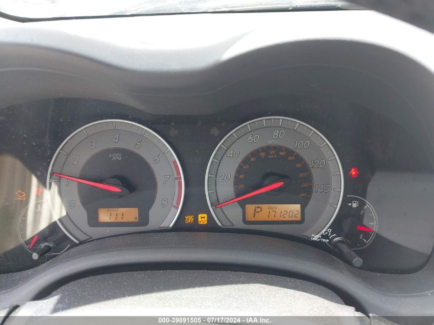 2010 Toyota Corolla S VIN: 2T1BU4EE6AC325008 Lot: 39891505