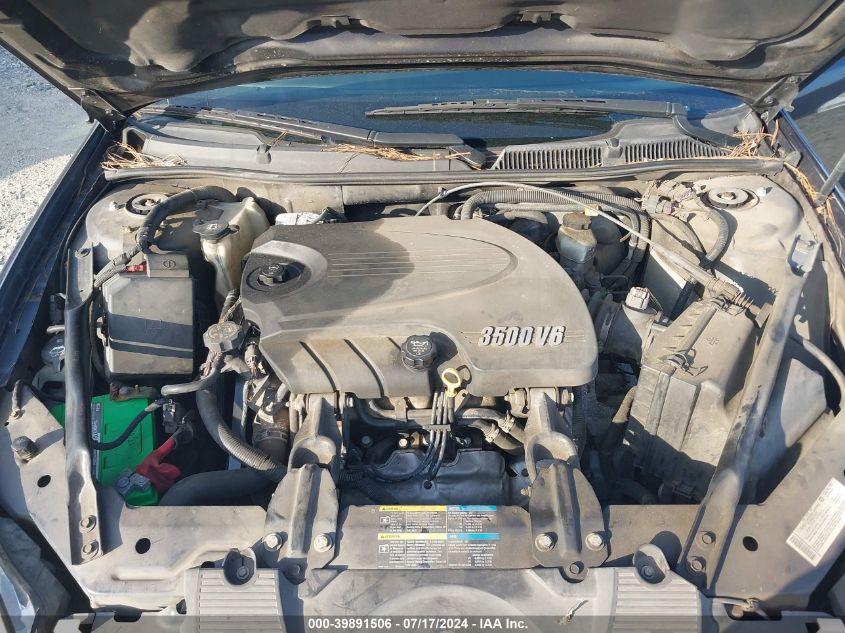 2008 Chevrolet Impala Ls VIN: 2G1WB55K589261940 Lot: 39891506