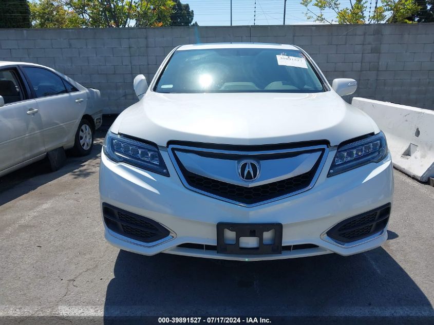 2018 Acura Rdx Technology Acurawatch Plus Packages/Technology Package VIN: 5J8TB3H54JL001632 Lot: 39891527