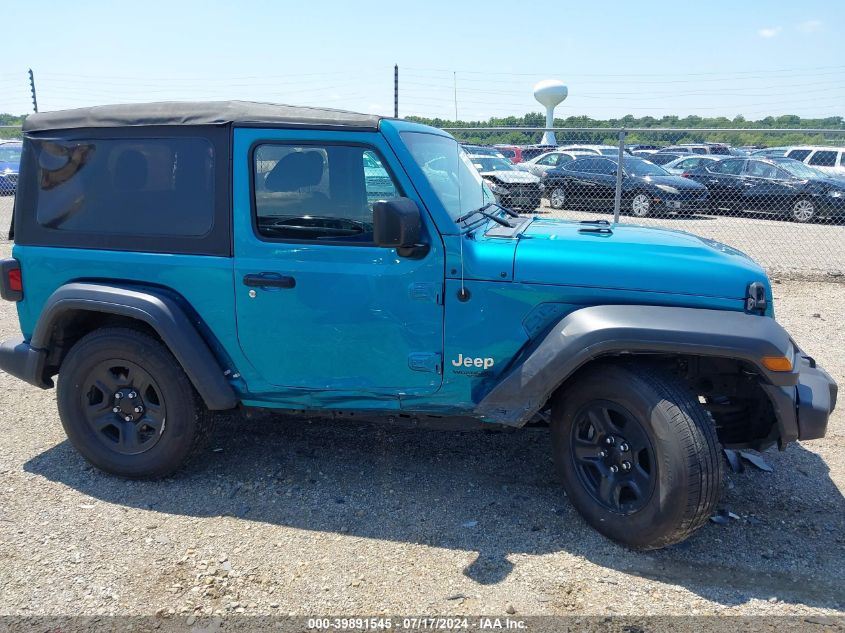 2020 Jeep Wrangler Sport 4X4 VIN: 1C4GJXAN8LW185236 Lot: 39891545