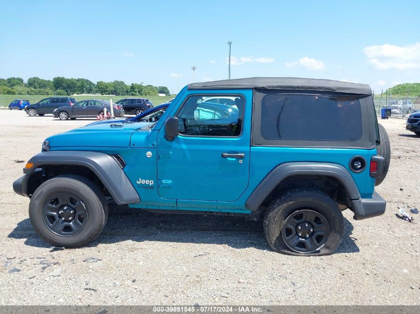 2020 Jeep Wrangler Sport 4X4 VIN: 1C4GJXAN8LW185236 Lot: 39891545