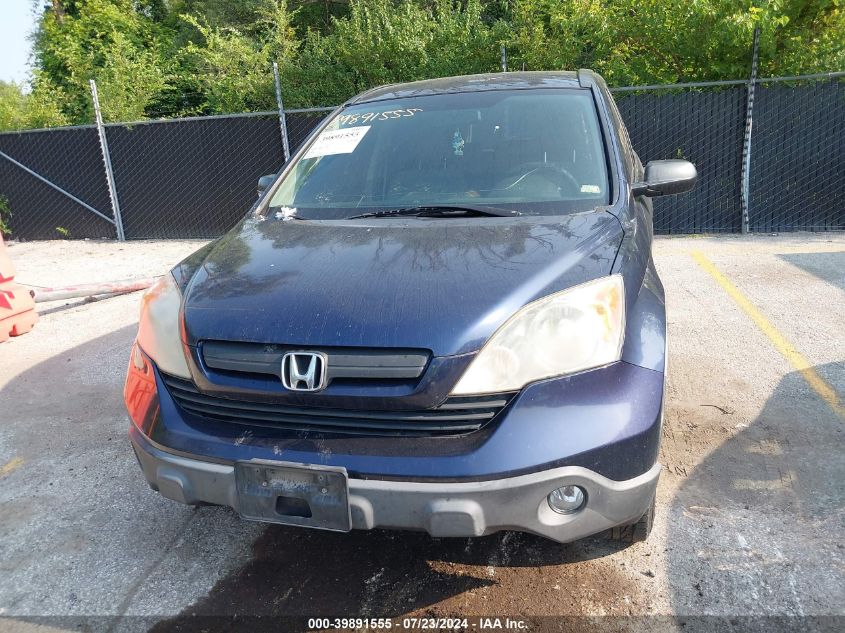 2009 Honda Cr-V Lx VIN: JHLRE38399C008668 Lot: 39891555