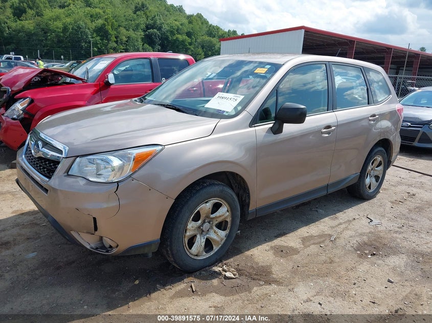 2014 SUBARU FORESTER 2.5I - JF2SJAAC6EH417721