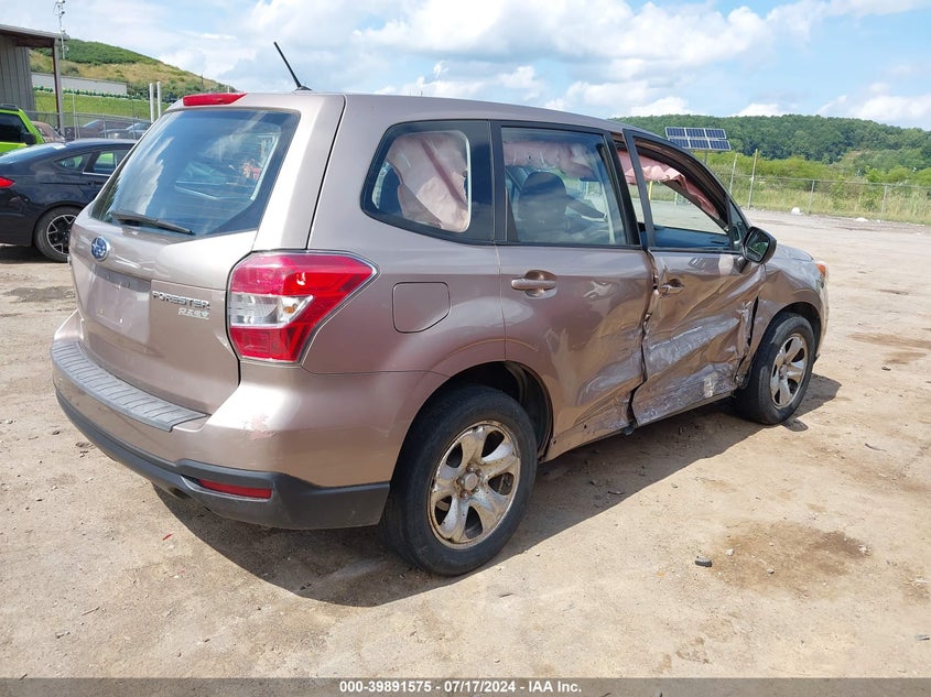 2014 SUBARU FORESTER 2.5I - JF2SJAAC6EH417721