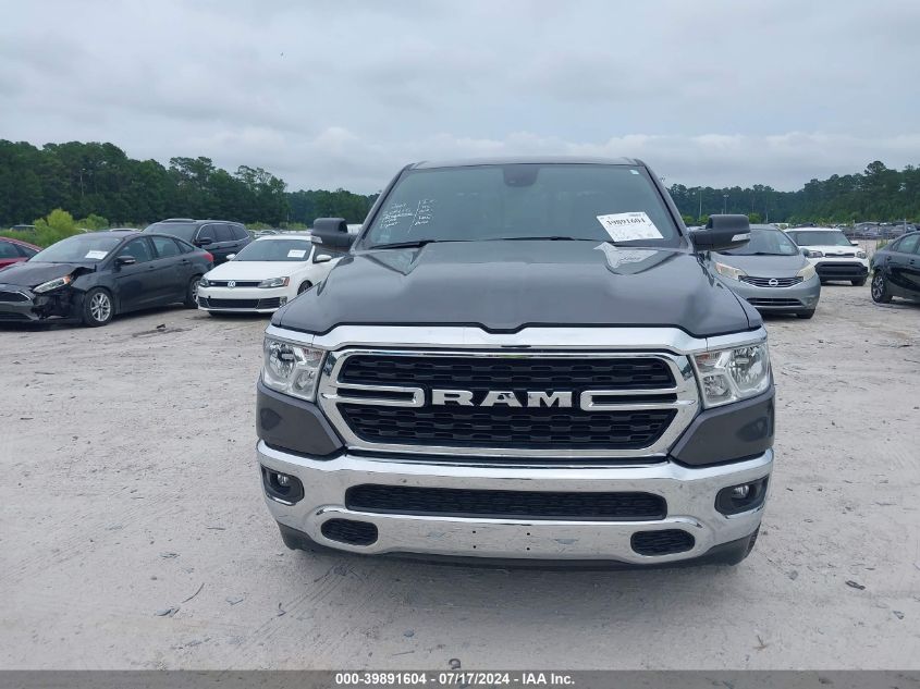 2022 Ram 1500 Big Horn 4X4 5'7 Box VIN: 1C6SRFFT9NN404659 Lot: 39891604