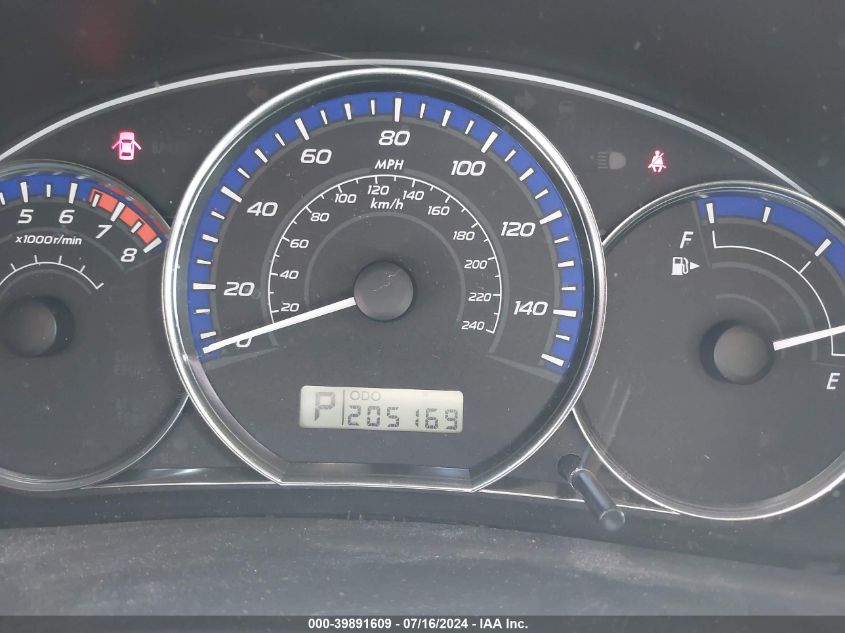 2011 Subaru Forester 2.5X Premium VIN: JF2SHADC5BH726566 Lot: 39891609