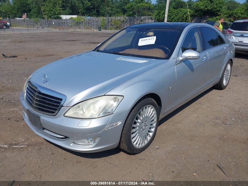 WDDNG76X47A071565 | 2007 MERCEDES-BENZ S 600