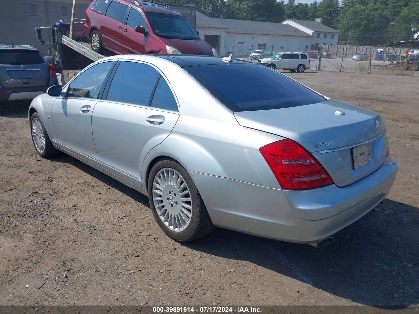 WDDNG76X47A071565 | 2007 MERCEDES-BENZ S 600