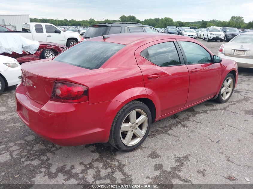 2013 DODGE AVENGER SE - 1C3CDZAB6DN535708