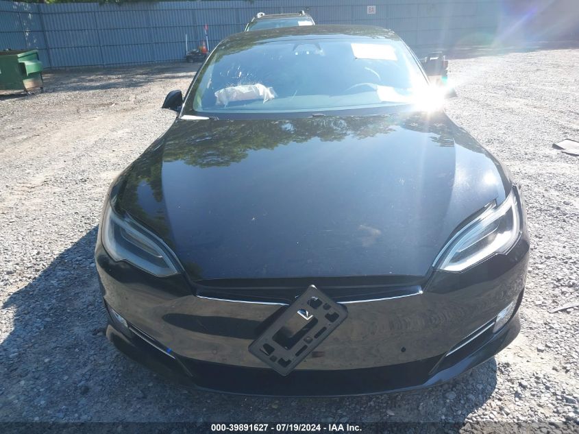 2018 Tesla Model S VIN: 5YJSA1E22JF297992 Lot: 39891627