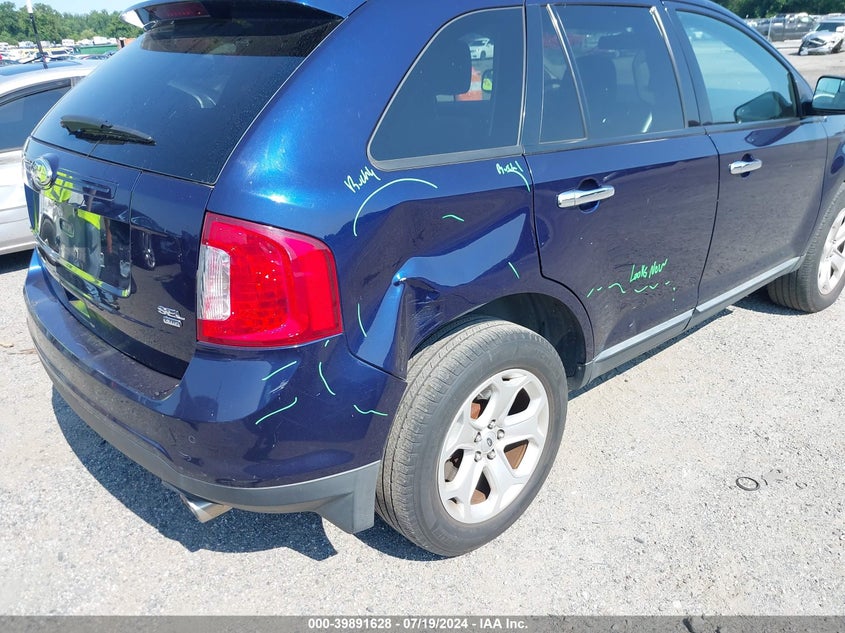 2011 Ford Edge Sel VIN: 2FMDK4JC8BBA37547 Lot: 39891628