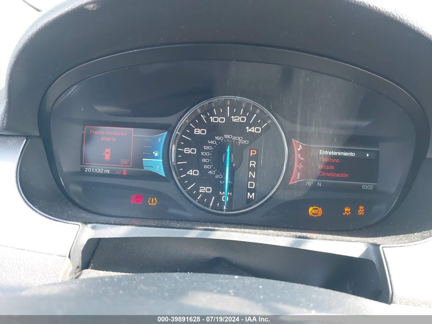 2011 Ford Edge Sel VIN: 2FMDK4JC8BBA37547 Lot: 39891628