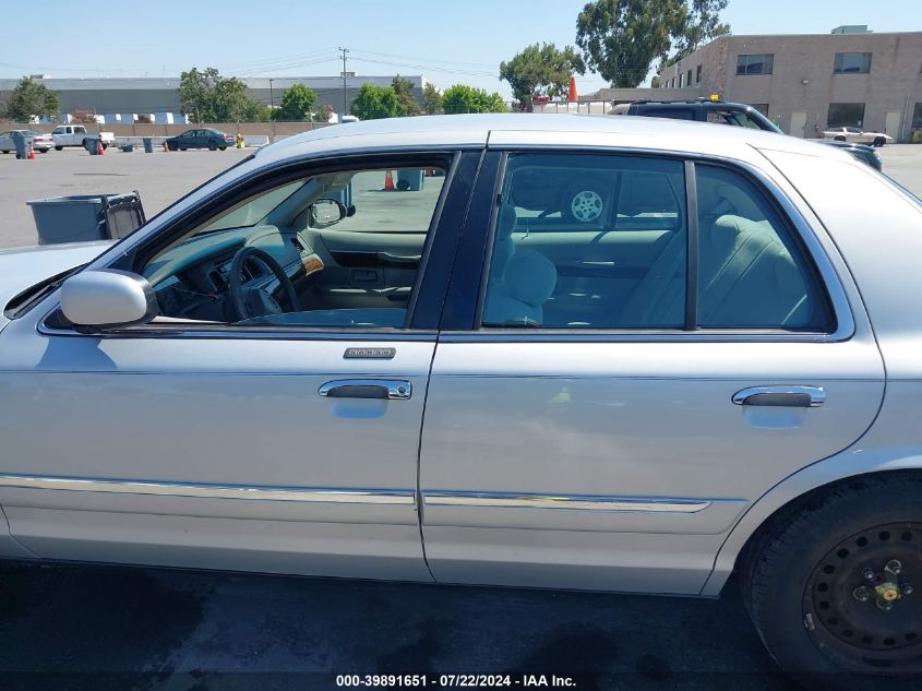 1999 Mercury Grand Marquis Gs VIN: 2MEFM74W5XX610248 Lot: 39891651