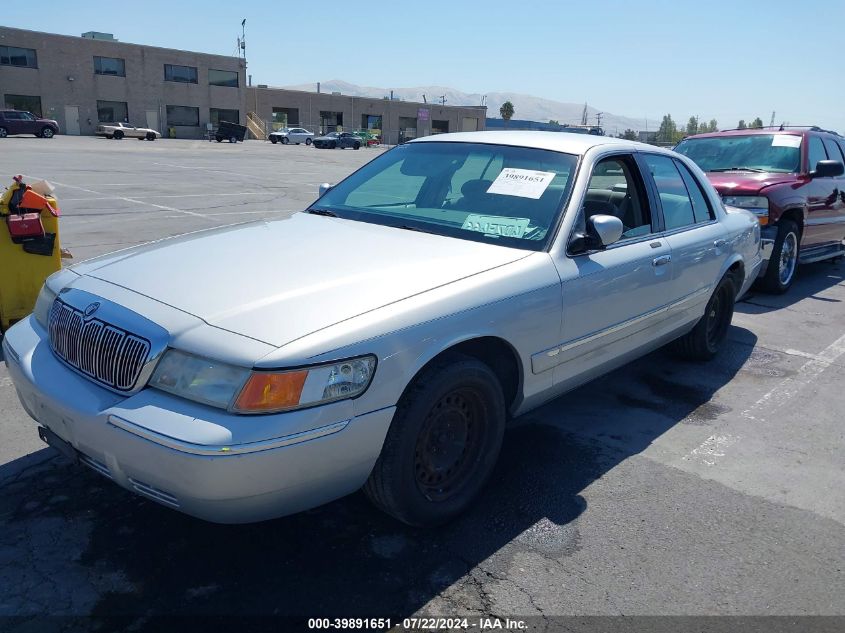 1999 Mercury Grand Marquis Gs VIN: 2MEFM74W5XX610248 Lot: 39891651