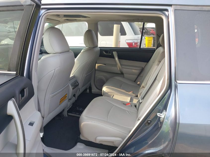 2012 Toyota Highlander Se VIN: 5TDBK3EH5CS117576 Lot: 39891672