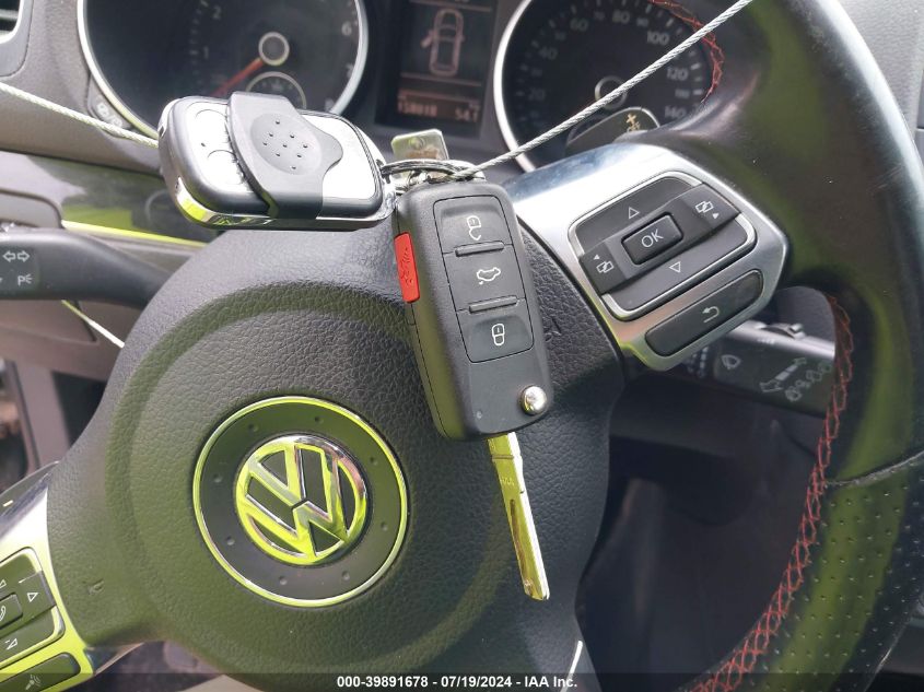 2013 Volkswagen Gti 4-Door VIN: WVWHV7AJ4DW040881 Lot: 39891678