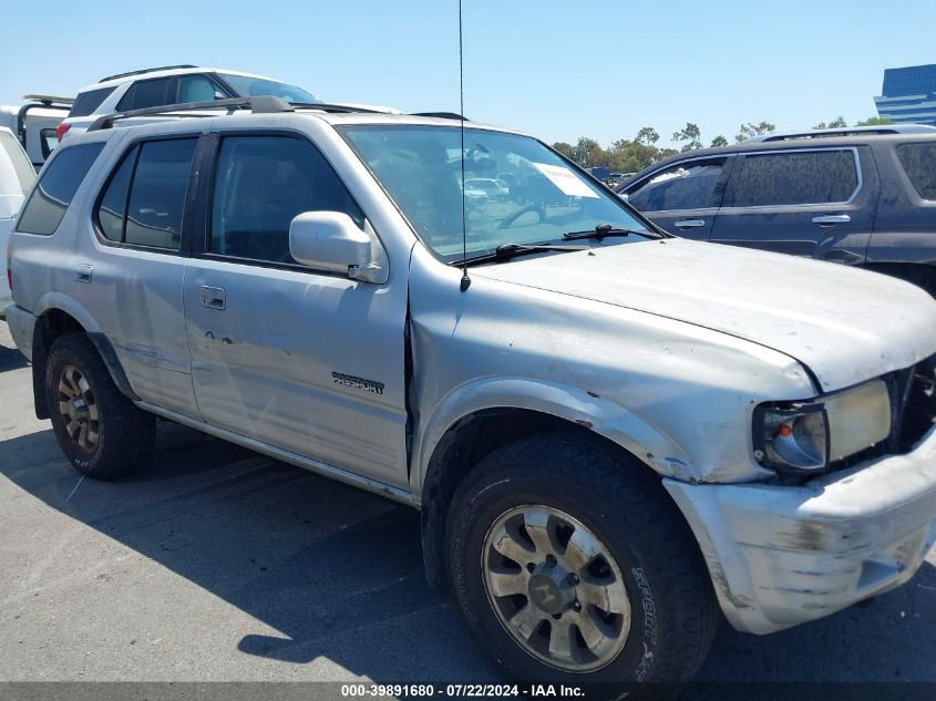 1999 Honda Passport Ex/Lx VIN: 4S6CK58W1X4426007 Lot: 39891680