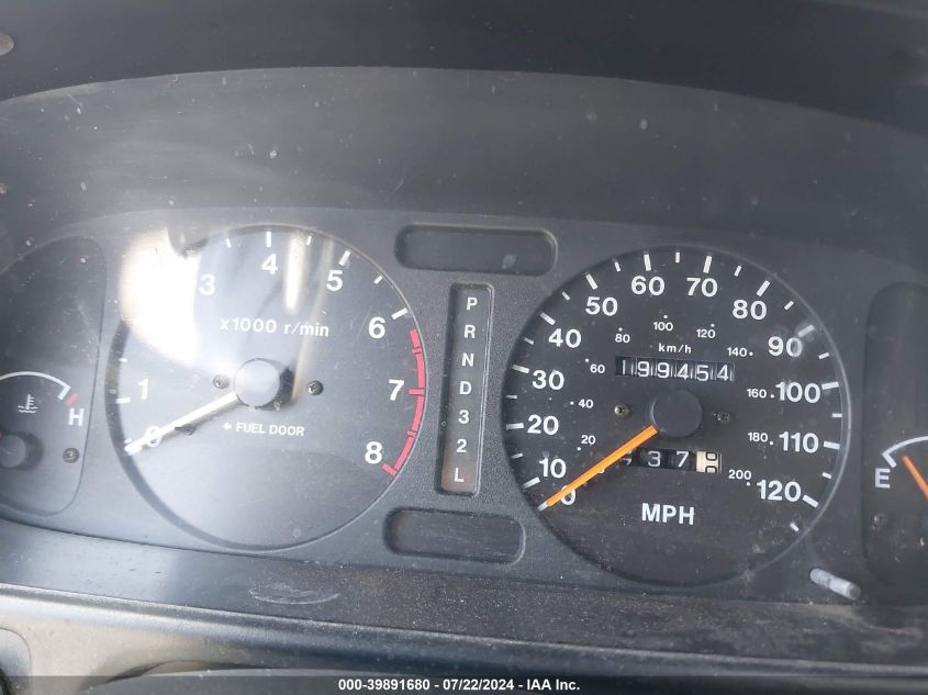 1999 Honda Passport Ex/Lx VIN: 4S6CK58W1X4426007 Lot: 39891680