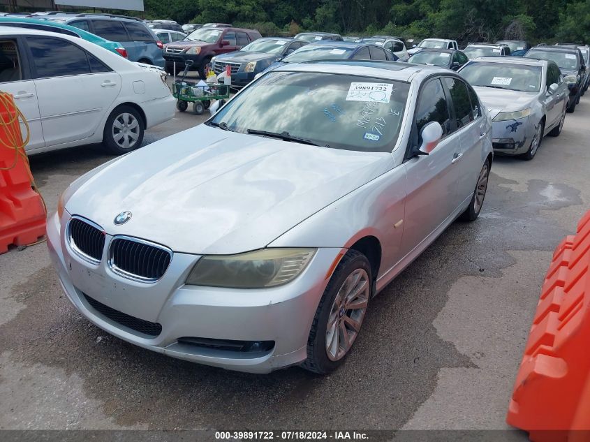 2009 BMW 328I VIN: WBAPH77519NM29792 Lot: 40750818