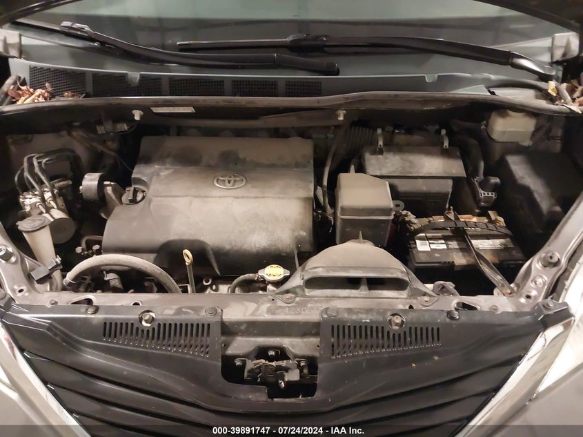 2013 Toyota Sienna Le V6 8 Passenger VIN: 5TDKK3DC6DS389500 Lot: 39891747