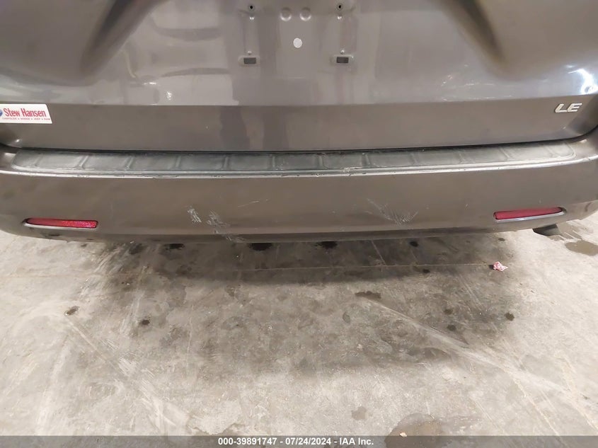 2013 Toyota Sienna Le V6 8 Passenger VIN: 5TDKK3DC6DS389500 Lot: 39891747