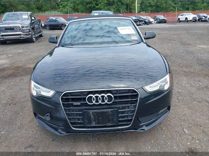 2013 Audi A5 2.0T Premium VIN: WAULFAFH0DN000875 Lot: 39891767