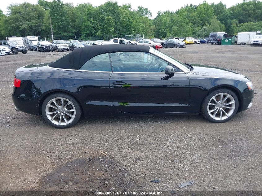 2013 Audi A5 2.0T Premium VIN: WAULFAFH0DN000875 Lot: 39891767